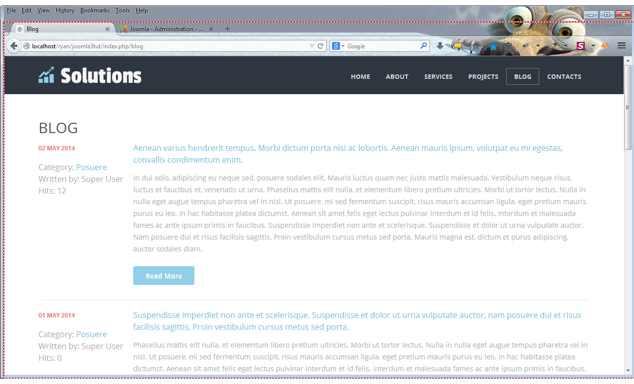 Joomla 3.x. How to manage sidebars Template Monster Help