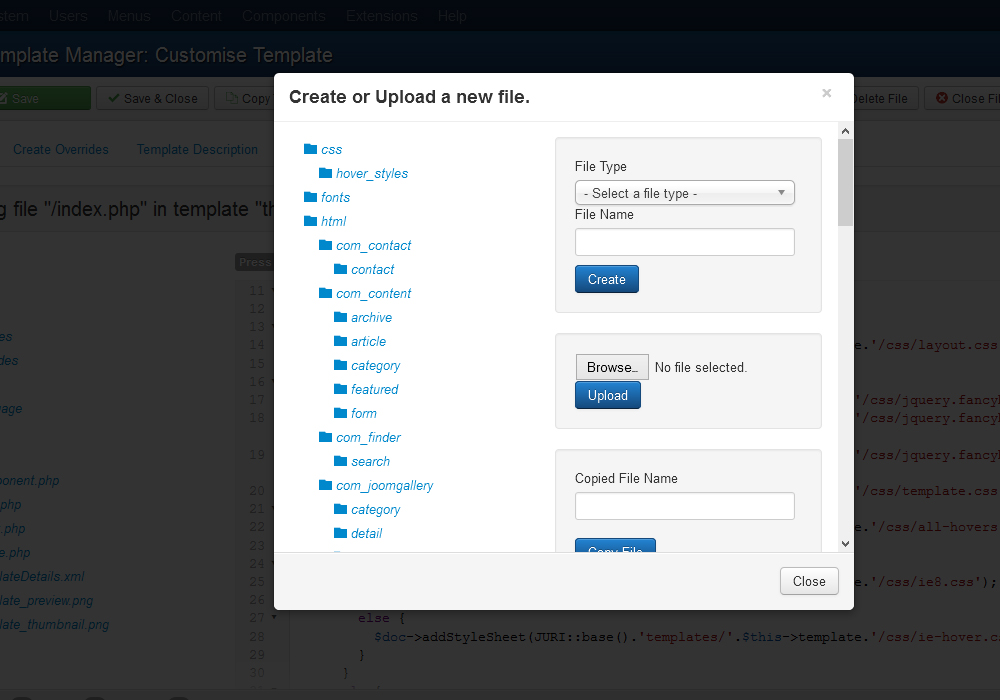 Joomla 3.x. How to work with Template Manager Template Monster Help