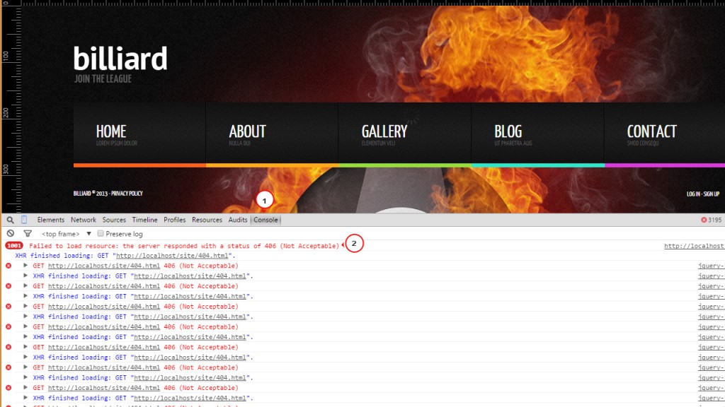 JS Animated. How to fix "Failed to load resource the server responded