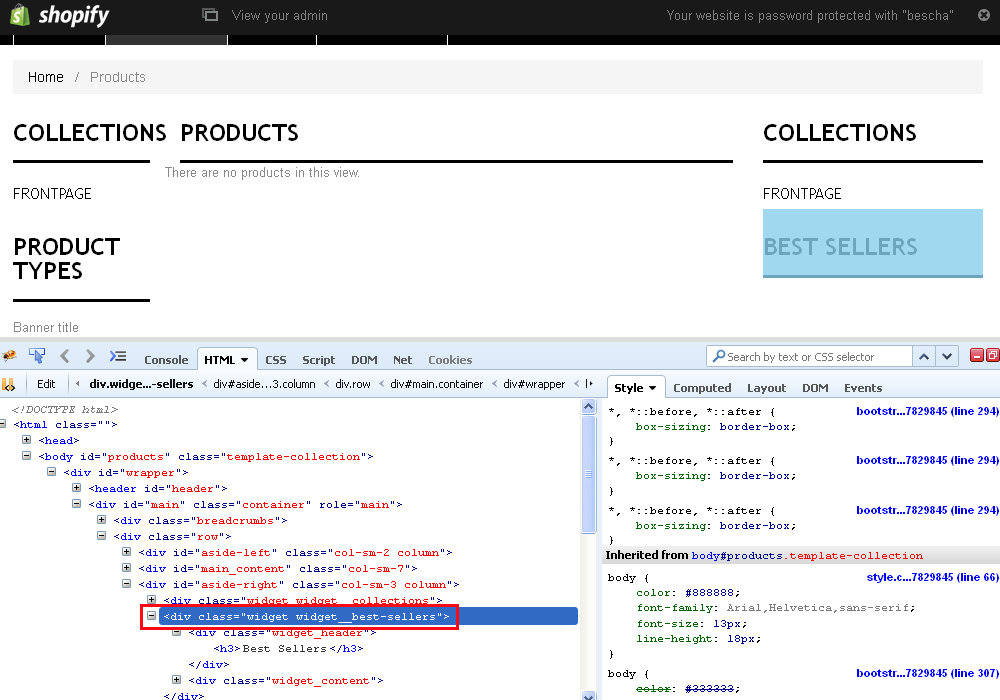 Shopify. How to disable widgets or remove sidebar(s) completely