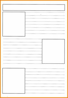 Printable Newspaper Template Example | Templateral