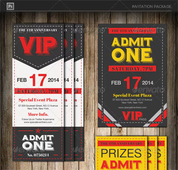 VIP Ticket Templates +47 Free & Premium PSD Vector PDF Downloads