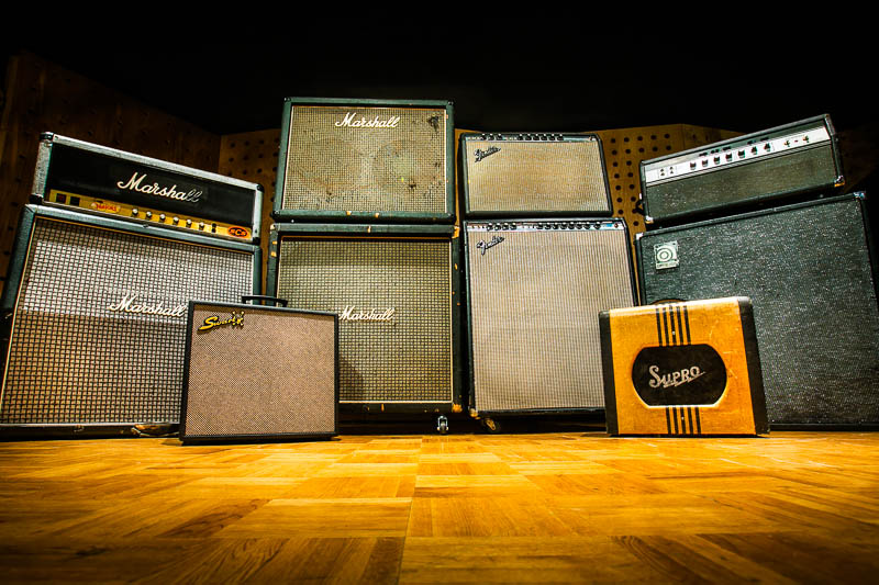 Guitars, Amps, Drums
