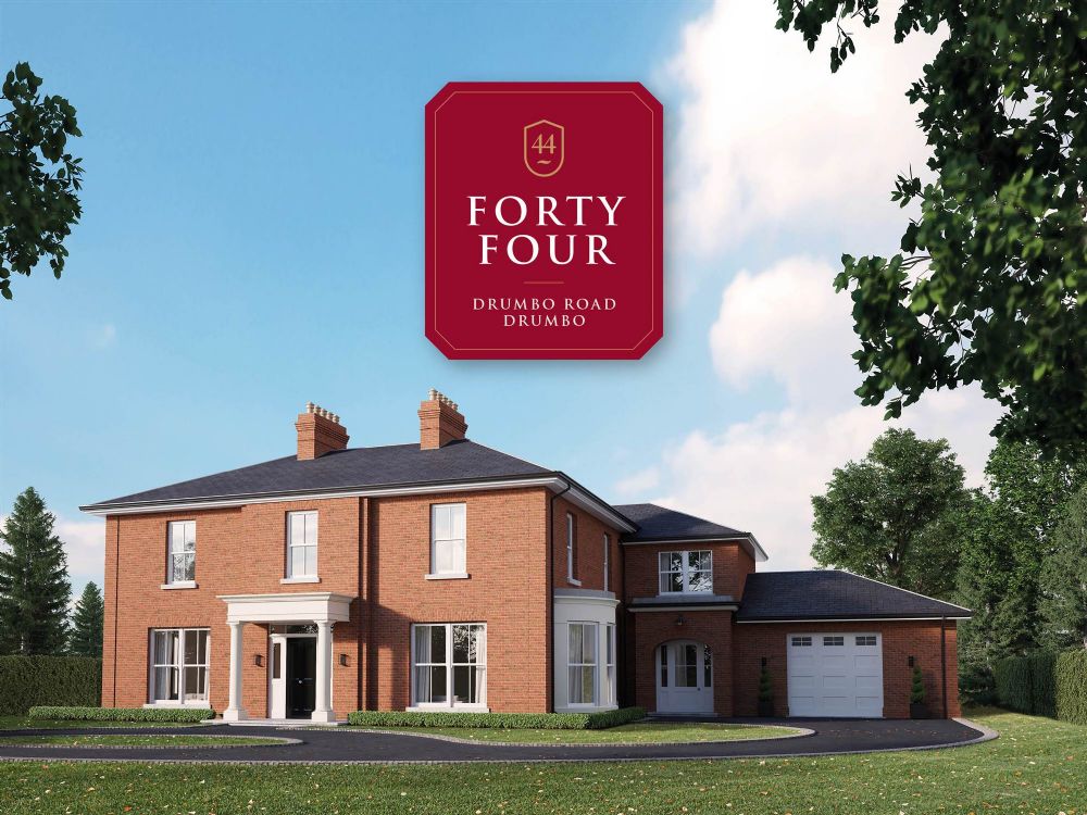 44 & 46 Drumbo Road, Drumbo, New homes for sale in Northern Ireland