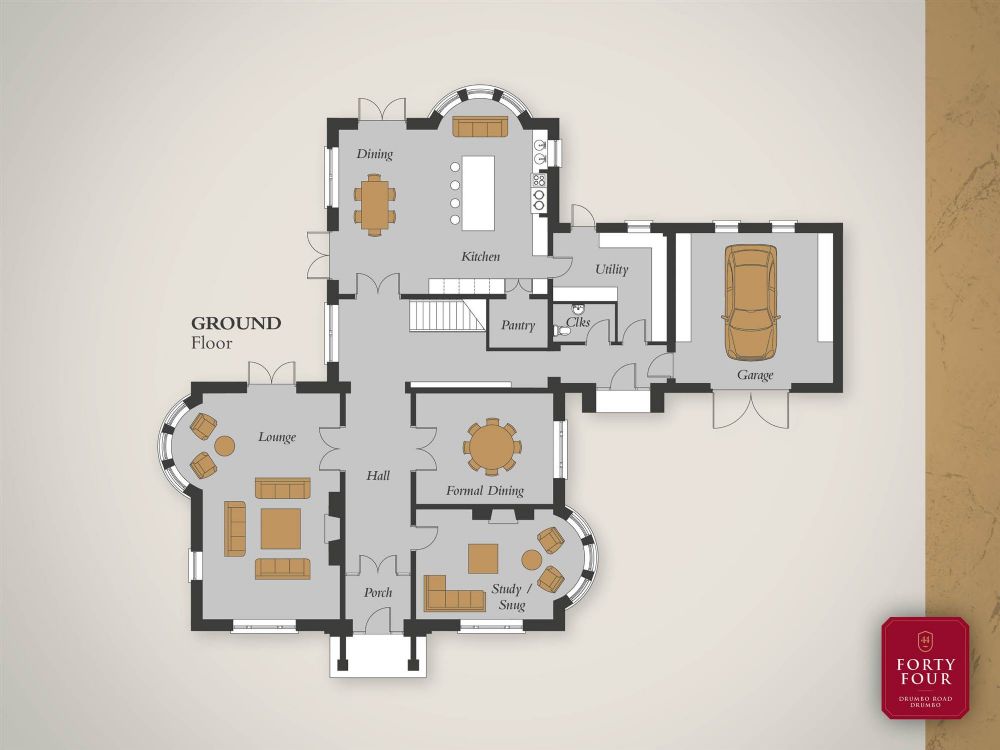 44 & 46 Drumbo Road, Drumbo, New homes for sale in Northern Ireland