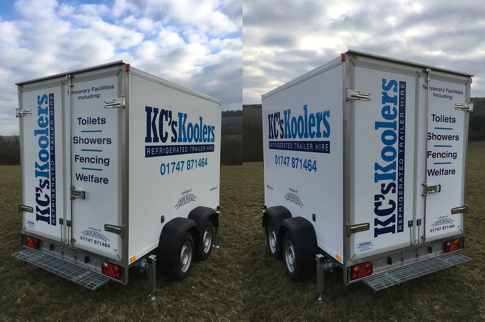 Refrigerated Trailers Temporary Facilities