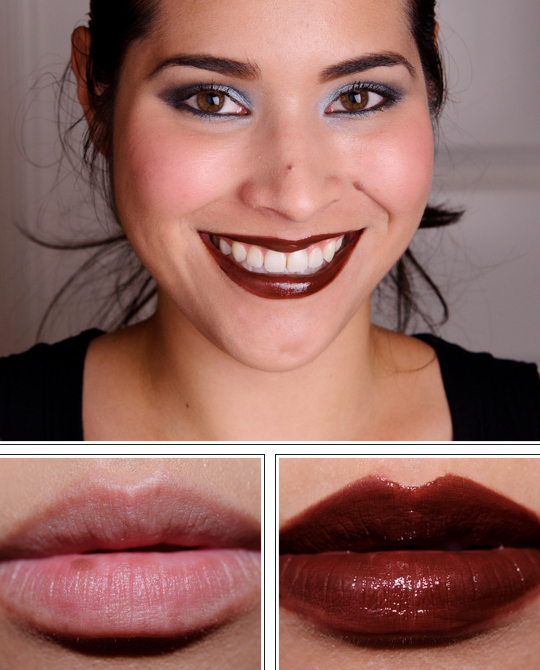 MAC Chestnut Lipglass, Lipstick, Nail Lacquer Review, Photos, Swatches