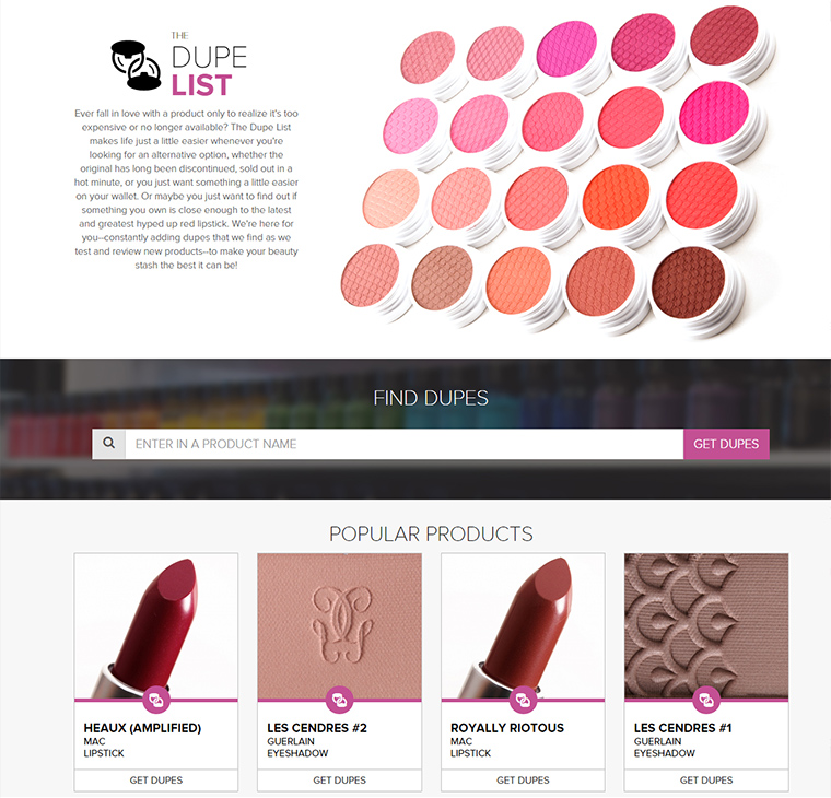 to the newest Temptalia!