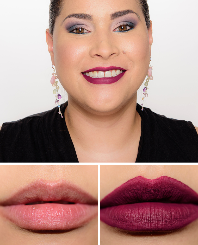 MAC Chocotease, Carnivorous, Oh, Lady Retro Matte Liquid Lipcolours