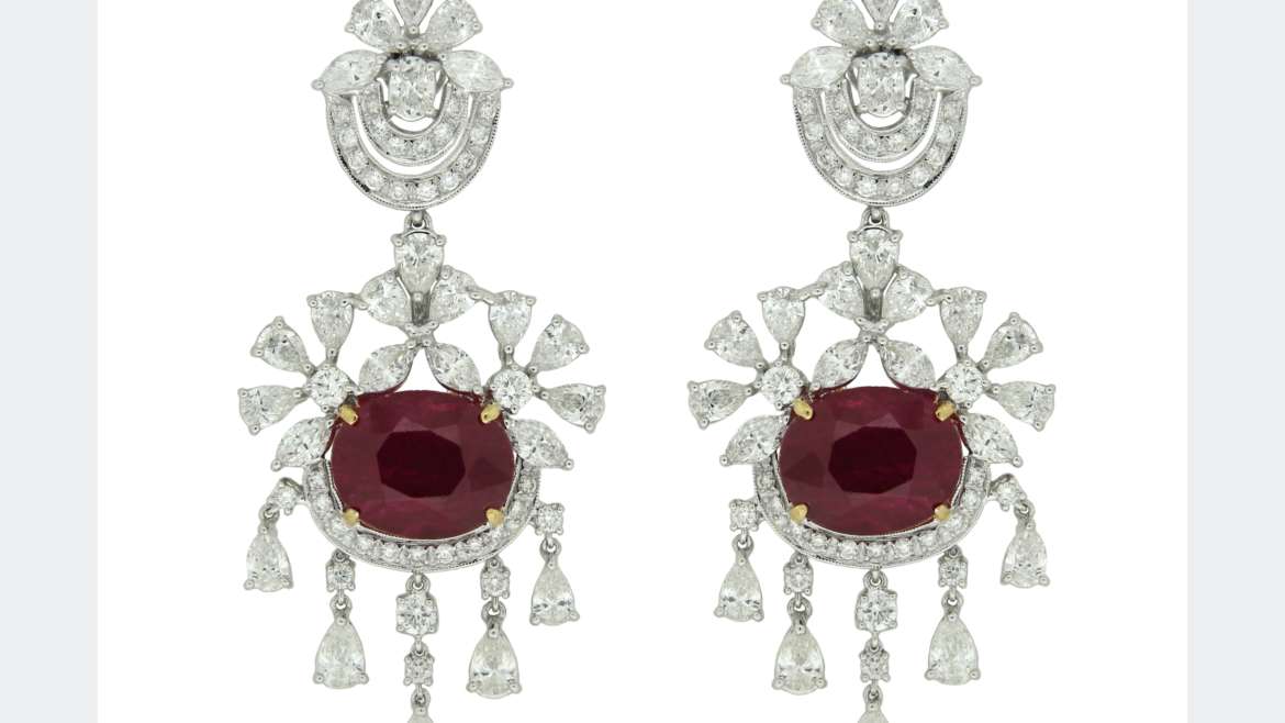 Ruby Earrings – Temptations Jewellery