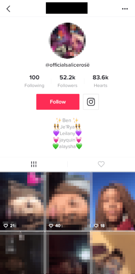 Tiktok Usernames For Girls hot tiktok 2020