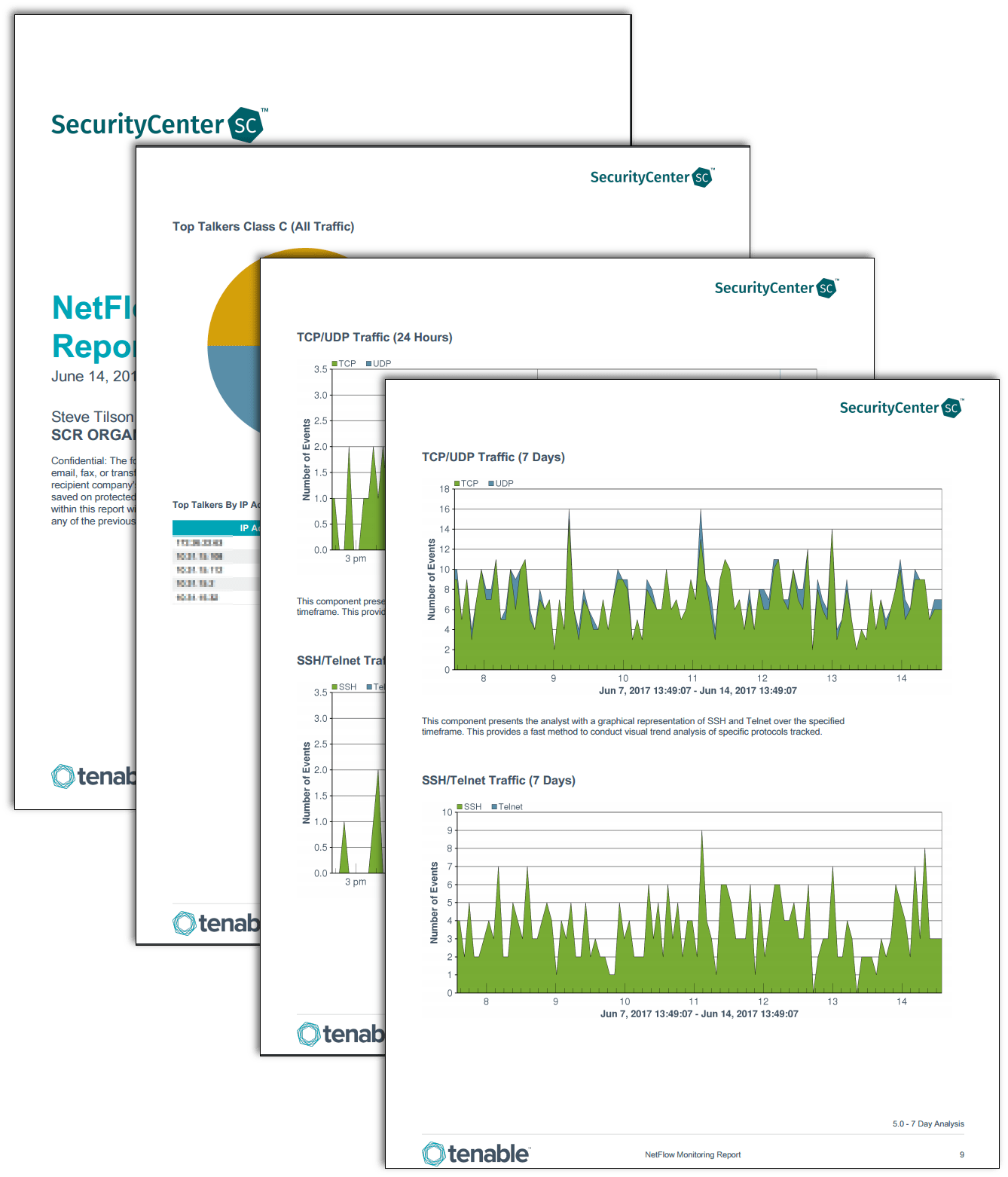 NetFlow Monitor Report SC Report Template Tenable®