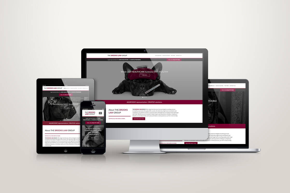 The Brooks Law Group Celebrates Rebranding with a Revamped Tendenci