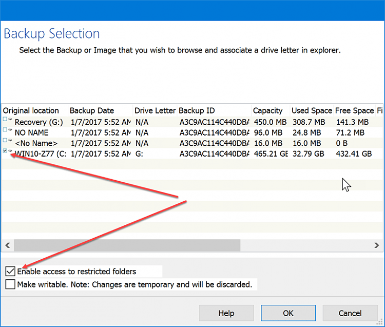 How to access user files from previous computer's backup Solved