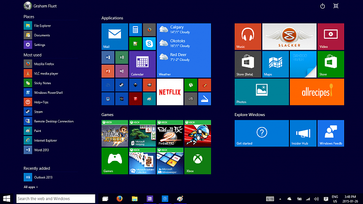 Show us your Start! Windows 10 Forums