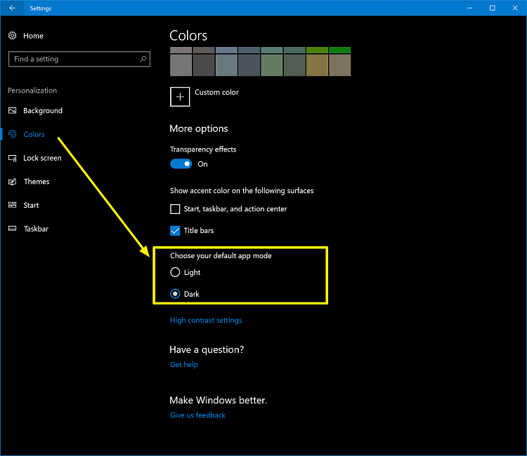 Background Colour Change App Use Display And Text Size Preferences On