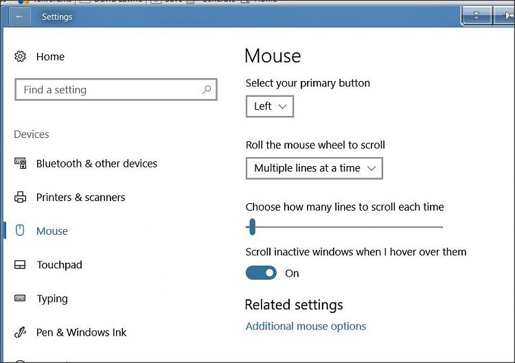 Scroll bar on main menu scrolls straight to last item Solved Windows