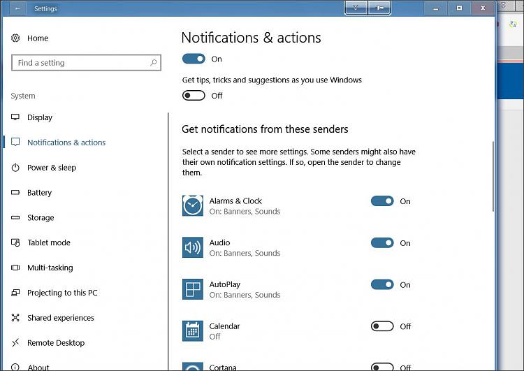 Customize Type of Notifications Received by Apps Solved Windows 10 Forums Customize Type of Notifications Received by Apps Solved Windows 10 Forums