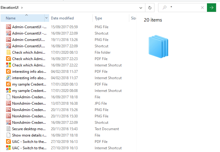 Locking the display order of subfolders inside a folder in Windows 10