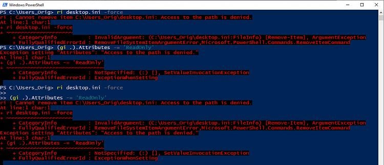 Can't Change Documents Folder Out of ReadOnly Page 2 Windows 10 Forums