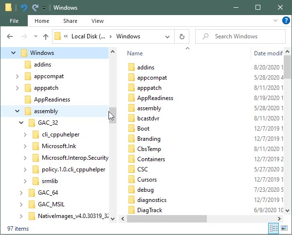 Unintentional directory move in Windows Explorer Windows 10 Forums