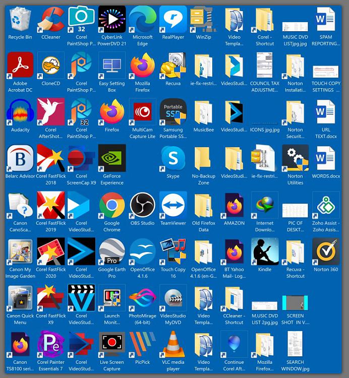 How to arrange desktop icons in abc order Windows 10 Forums