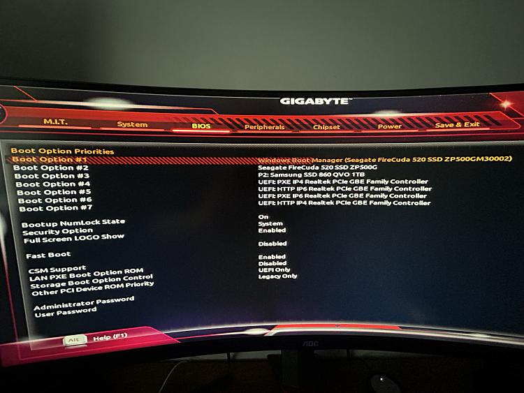 Slow boot up new graphics card Solved Windows 10 Forums