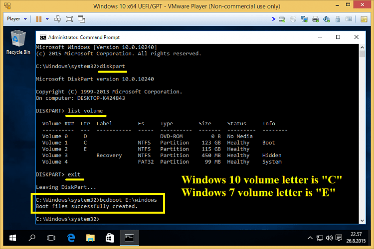 Solved No Windows Boot Manager on dual boot system (7 & 10) Windows