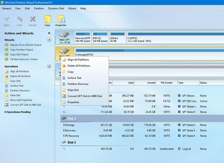 Can't delete partitions for clean install of Windows 10 Solved