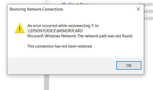 Epson Printer Mem card slot will not delete Windows 10 Forums
