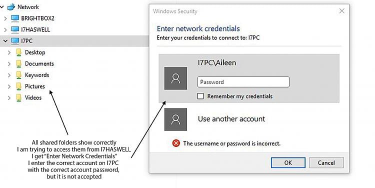 Network Credentials Windows 10 Forums