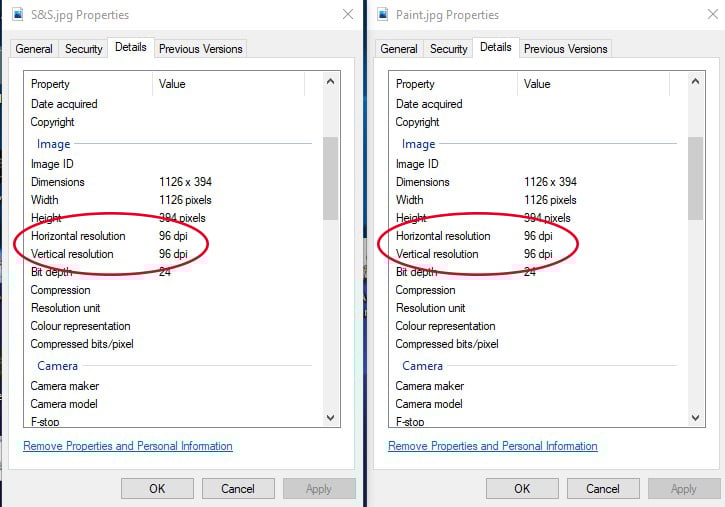 Snip and Sketch capture resolution