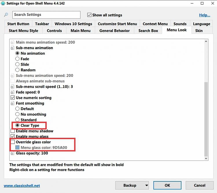 Open Shell Change Start Menu Colors? Solved Windows 10 Forums