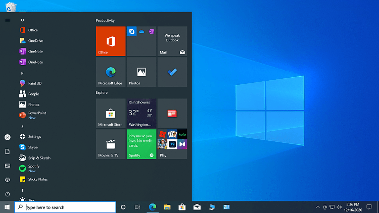 Default Onenote in start menu Windows 10 Forums