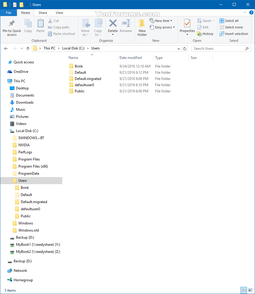 Turn On or Off Navigation Pane Expand to Open Folder in Windows 10