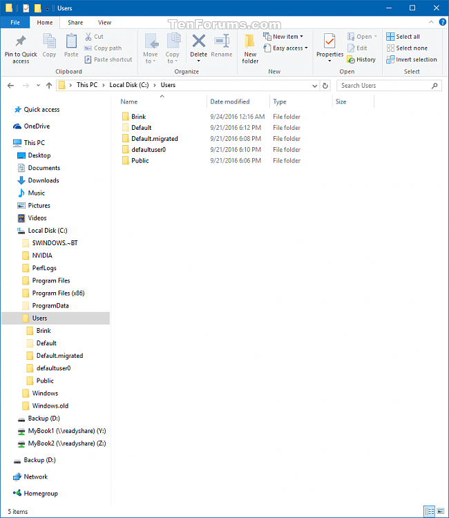 Turn On or Off Navigation Pane Expand to Open Folder in Windows 10