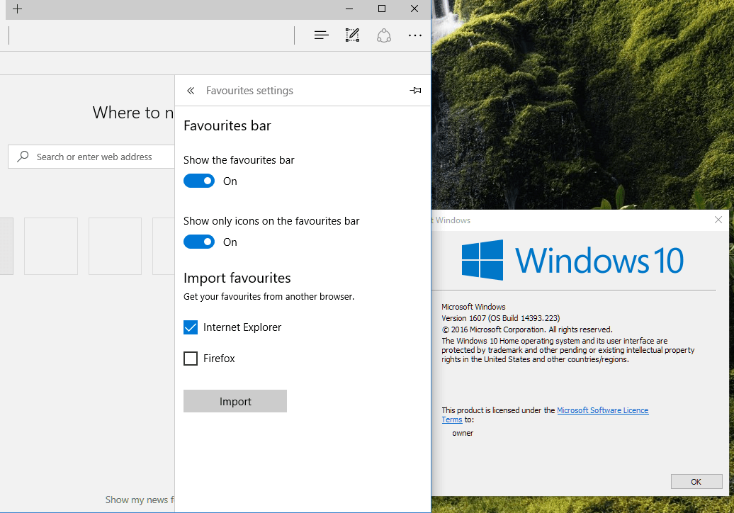 Import or Export Favorites as HTML File in Microsoft Edge Page 2