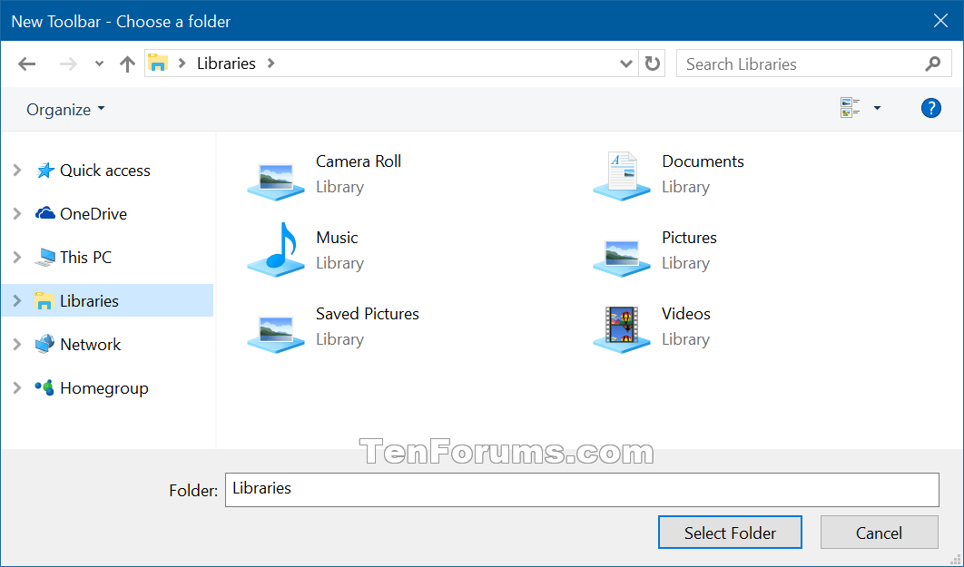 Add Toolbars to Taskbar in Windows 10 Windows 10 Tutorials