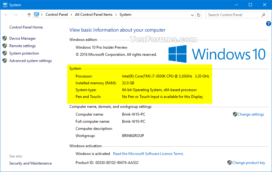 Windows 11 Info