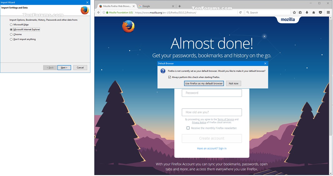 Reset Firefox to Default in Windows Tutorials