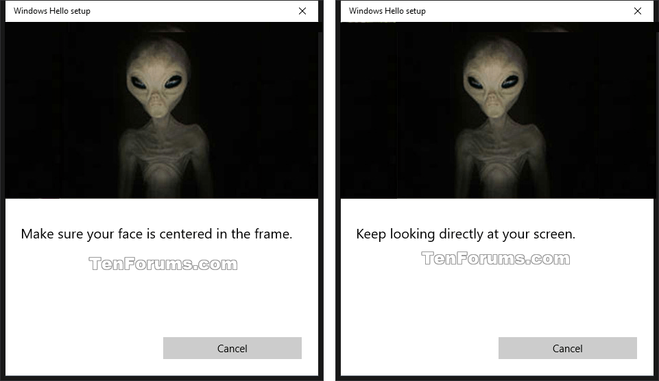Improve Windows Hello Face Recognition in Windows 10 Tutorials