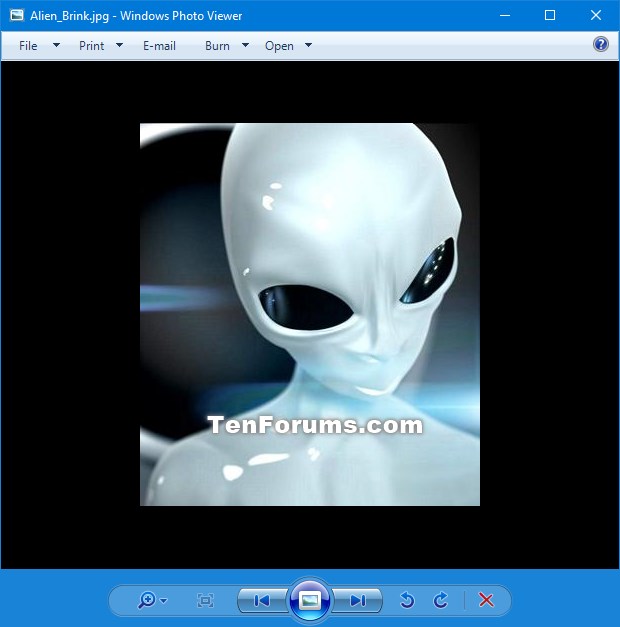 Change Windows Photo Viewer Background Color in Windows Tutorials
