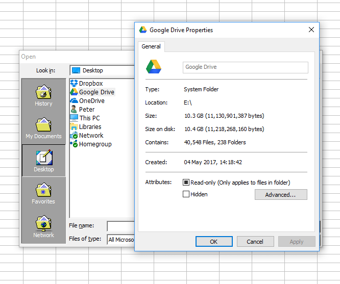 Add or Remove Google Drive from Navigation Pane in Windows 10 Page 8