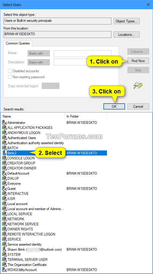 Add or Remove Remote Desktop Users in Windows Tutorials