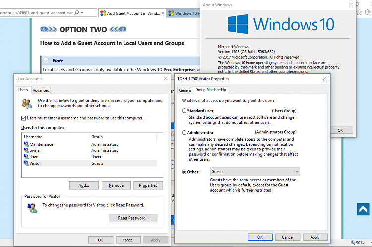 Add Guest Account in Windows 10 Page 3 Tutorials