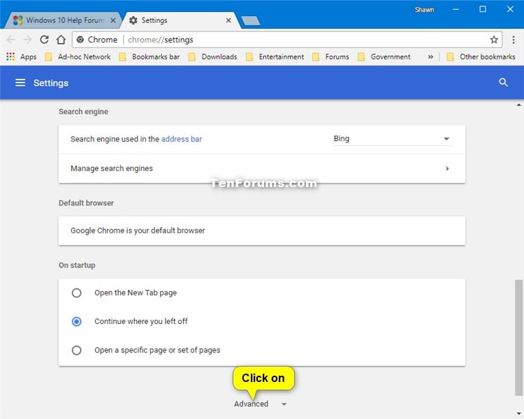 Allow or Block site Notifications in Google Chrome in Windows Tutorials