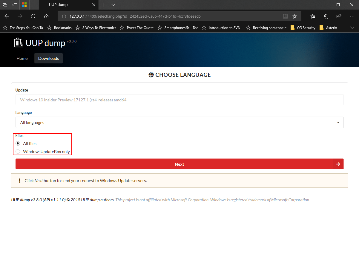 UUP to ISO Create Bootable ISO from Windows 10 Build Upgrade Files