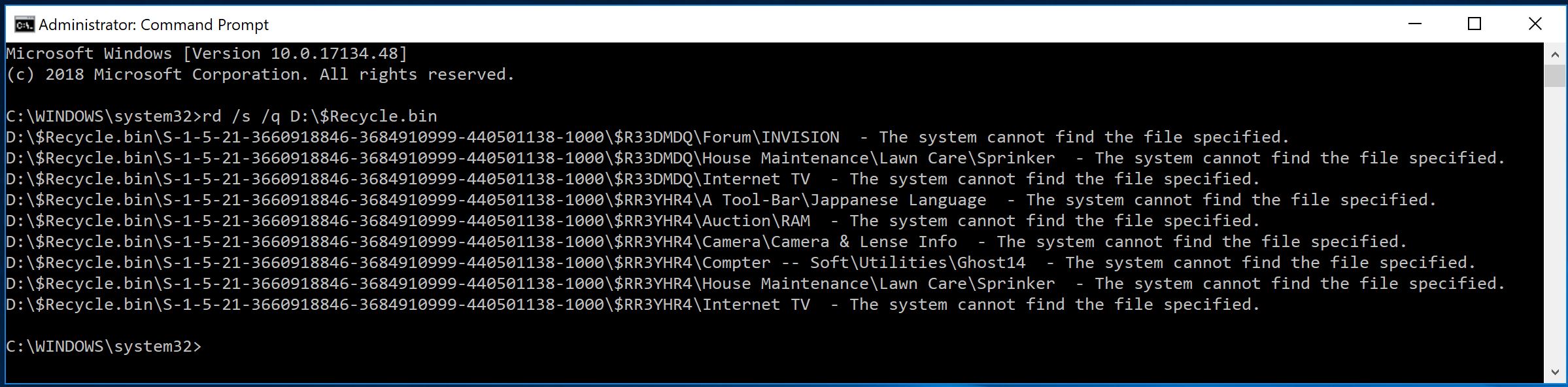 Fix Corrupted Recycle Bin in Windows Page 2 Tutorials