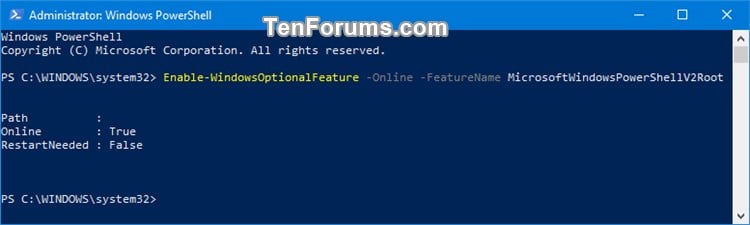 Disable Powershellv2 social.technet.microsoft.com