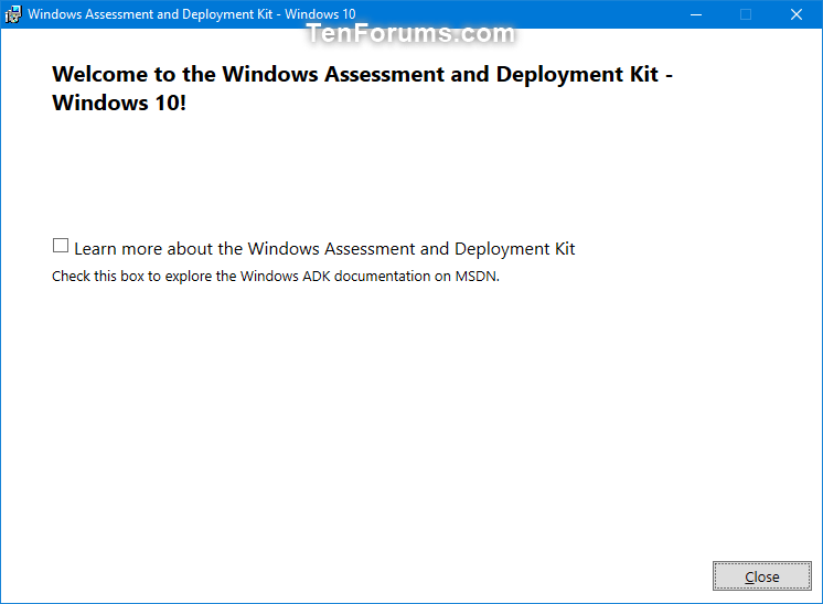 Download and Install Windows Performance Toolkit in Windows 10 Tutorials